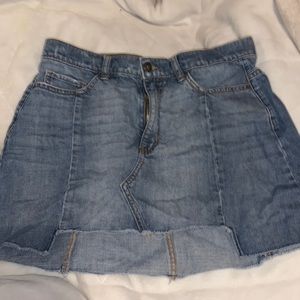 Denim skirt